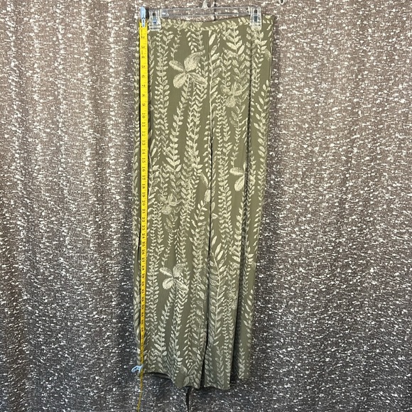 Conrad C Button Up Shirt and Pants Plants Herb Floral 2 Piece Set Size 10 - Picture 11 of 15